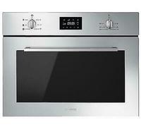 SMEG SF4400MX Four À Micro-Ondes Avec Grill Multifonction 45 CM Acier Inox