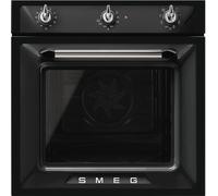 SMEG SF6905N1 Four Électrique 60CM 70L Modèle Victoria Noir Brillant Classe A