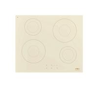 Smeg Plaque de cuisson à induction SI2641DP 4 foyers coloris crème L60xP51,5xH5,6 cm