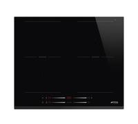 SMEG SI2M7643B Table de Cuisson La Induction 4 Regions Bord 60 CM Noir