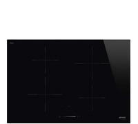 Smeg SI4742D Plaque à induction Option limiteur de puissance 70 cm - Encastrement standard 56 x 48 cm - Noir Réglage commandes tacti