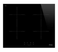 SMEG SIB2641D Plaque De Cuisson À Induction 60CM 4 Zones 2 Ponts Noir