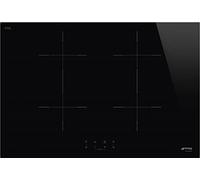 Smeg SIB2741D plaque Noir Intégré (placement) 75 cm Plaque avec zone à induction