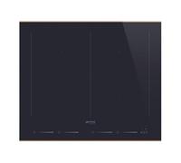 Smeg Plaque à induction Dolce Stil Novo SIM6644R 4 foyers 7400 W Noir