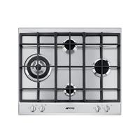 Smeg SLR64SGH plaque Acier inoxydable Intégré Gaz 4 zone(s)