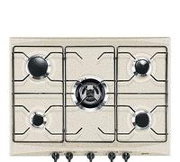 SMEG SR275AV2, Plaque de cuisson à gaz SELEZIONE, Light brown