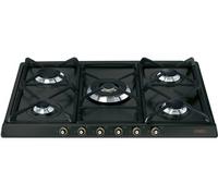 Smeg Plaque de cuisson à gaz SR775AO 5 brûleurs 70 cm Design Cortina Anthracite