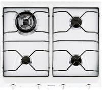 SMEG SRV564EB7 Table de Cuisson 4 Feux 60M Gaz Plat Blanc