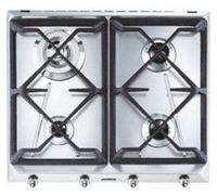 Smeg SRV564GH3 Incasso Gas Acciaio inossidabile piano cottura
