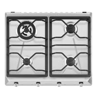 SMEG SRV564O, Plaque de cuisson à gaz UNIVERSAL, Stainless steel