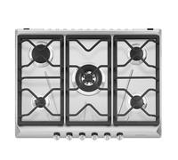 SMEG SRV576O, Plaque de cuisson à gaz UNIVERSAL, Stainless steel