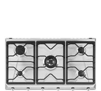 SMEG SRV596O, Plaque de cuisson à gaz UNIVERSAL, Stainless steel