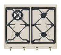 Smeg Cuisinière à gaz encastrable SRV864AVOGH2 60 cm Ligne Coloniale Avena
