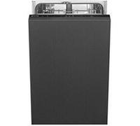 Smeg ST4522IN - Lave-vaisselle - encastrable - Niche - largeur : 45 cm - profondeur : 55 cm - hauteur : 82 cm - noir Noir G