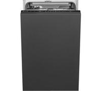 Smeg ST4523IN - Lave-vaisselle - encastrable - Niche - largeur : 45 cm - profondeur : 55 cm - hauteur : 82 cm - noir Noir G