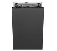 Smeg Lave-vaisselle ST4523IN – Rétractable totale, Mince, 45 cm, Classe 8