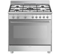 Smeg SX91GM four et cuisinière Gaz Acier inoxydable