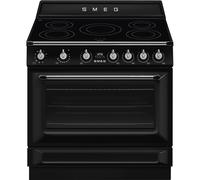 SMEG TR90IMBL Cuisine Victoria 90Cm Panneau Induction Four Électrique Noir CE A