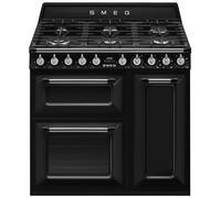 Smeg TR93BL four et cuisinière Electrique Gaz Noir