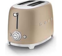 SMEG TSF01CHMEU - 2 disque(s) - Or - Plastique - Acier inoxydable - Boutons - Niveau -rotative - Chine - 950 W