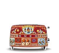 Smeg - tsf01dgeu - Grille-pain 2 fentes 950w multicolore années 50 dolce & gabbana