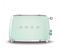 Smeg TSF01PGEU Vert Grille-Pain Rétro 2 Compartiments 2 Tranches 950W