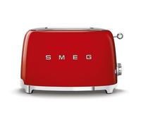 Grille-pain Smeg TSF01 2 fentes Toaster Rouge Rouge H