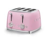 Grille-pain Smeg TSF03 950 W 4 fentes Toaster Rose Rose H