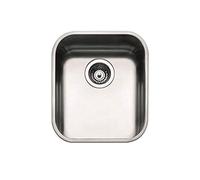 Smeg UM40 | Évier de cuisine suspendu en acier inoxydable | Collection : ALBA | 36 x 42 cm | Couleur/Finition : Inox
