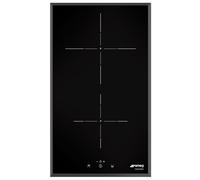 Smeg Universal SI5322B plaque Noir Intégré 30 cm Plaque avec zone à induction 2 zones