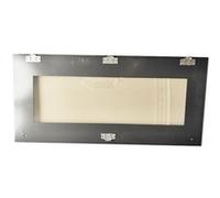 Smeg Vitre de façade de porte 692533653 pour four Noire