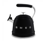Smeg WKF01BL Noir Bouilloire Pour Cuisinière 2,3LT Avec Sifflet Style Années 50