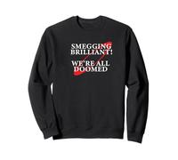Smegging Brilliant We're Doomed Red Nain Sweatshirt