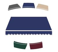 SMELEDFCFK 2m 3.0m 3.6m 4m 5m 6m Toile De Remplacement pour Store Banne, Tissu De Remplacement pour Auvent De Terrasse Rétractable, Auvent Imperméable(Blue,400x200cm/13x6.5ft)