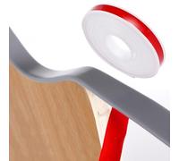 SMELEDFCFK Bande De Bord De Meuble 5 Mètre, Couvre Chant Flexible en TPE, U-Form Garniture De Bord 9mm-40mm Autocollante Bordure De Placage, Plusieurs Couleurs(White,36mm*5m)