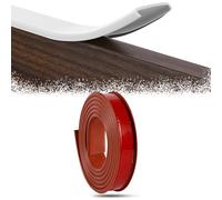 SMELEDFCFK Bande De Chant Autocollant En Forme De U, Bande De Bord De Meuble 9-40mm, Bordure De Placage En TPE Flexible, Bande De Protection 5 M, Bande Décorative À Décoller Et À Coller(Burgundy,20mm)