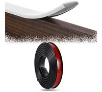 SMELEDFCFK Bande De Chant Autocollant en Forme De U, Bande De Bord De Meuble 9-40mm, Bordure De Placage en TPE Flexible, Bande De Protection 5 M, Bande Décorative À Décoller Et À Coller(Black,20mm)