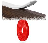 SMELEDFCFK Bande De Chant Autocollant en Forme De U, Bande De Bord De Meuble 9-40mm, Bordure De Placage en TPE Flexible, Bande De Protection 5 M, Bande Décorative À Décoller Et À Coller(Red,30mm)