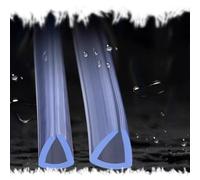 SMELEDFCFK Bande De Chant De 5m en Forme De U Transparent, Bande De Bord De Meuble Garniture De Bord en Silicone, Transparente U-Form Protection des Bords pour Bord(Wide 34-36mm)