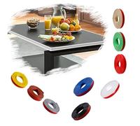 SMELEDFCFK Bordure De Placage Autocollante, Garniture De Bord 1m, Bande De Bord De Meuble pour Bord 9-40mm, Garniture De Bordure en Forme De U, Bande De Chant À Décoller Et À Coller(Blue,14mmx1m)