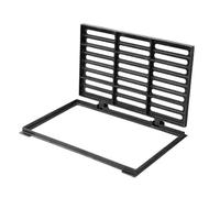 SMELEDFCFK Caniveau Exterieur Grille De Drainage avec Base Grille D'égout Robuste Grille Caniveau Et Cadre en Fonte 60×40 68×38 70×40 75×45cm Housses De Vidange(60x40x4.5cm/24x16x1.8in)