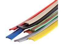 SMELEDFCFK Couvre Chant Autocollante Bande De Bord De Meuble 5m pour Armoire, Table, Plan De Travail Bande De Chant en Forme De U Bordure De Placage 9mm-40mm(Green,16mm)