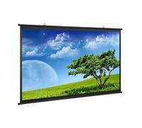 SMELEDFCFK Écran De Film Extérieur Écran De Projecteur Portable Toile De Projection Installation Murale Écran De Projection Manuel 30/40/50/60/72Pouces Anti-Plis(50inch(16:9))