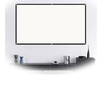 SMELEDFCFK Écran De Projecteur Mobile Toile De Projection Pliable Écran De Film Extérieur Portable 60 72 100 110 120Pouces Écran De Cinéma Lavable(92inch-16:9)