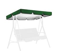 SMELEDFCFK Extérieur Toit De Rechange pour Balancelle Hollywoodienne Toile De Balancelle De Jardin Imperméable Housse De Rechange 2/3 Places pour Balançoire(Green,56x47in/142x120cm)
