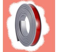 SMELEDFCFK Garniture De Bord 20m pour Meuble, Bande De Couvre Chant en Forme De U Bordure De Placage 12mm 15mm 20mm 30mm 36mm 40mm, Protection des Bords Auto-adhésif(Grey,18mmx20m)