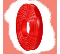 SMELEDFCFK Garniture De Bord 20m pour Meuble, Bande De Couvre Chant en Forme De U Bordure De Placage 12mm 15mm 20mm 30mm 36mm 40mm, Protection des Bords Auto-adhésif(Red,15mmx20m)