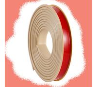 SMELEDFCFK Garniture De Bord 20m pour Meuble, Bande De Couvre Chant en Forme De U Bordure De Placage 12mm 15mm 20mm 30mm 36mm 40mm, Protection des Bords Auto-adhésif(Khaki,20mmx20m)