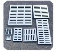 SMELEDFCFK Grilles De Drainage De Tranchée Grilles en Acier Inoxydable 304 Et Cadre, Grille D'égout Carré 20 25 30 35 40 50 60cm, Couvercle De Canal De Drainage(40x30x3cm/16x12x1.2in)