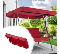 SMELEDFCFK Housse De Rechange pour Balancelle De Jardin, Housse De Toit pour Balancelle Hollywoodienne 2/3 Places, Canopée pour Balancelle Imperméable(98x73in/249x185cm)